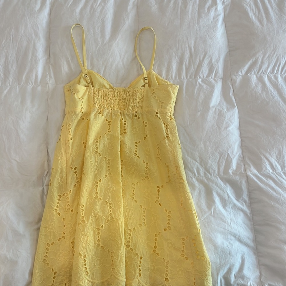 Lilly Pulitzer Yellow Eyelet Dress - Picture 4 of 6